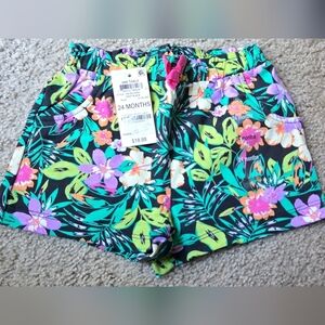 Floral Print Kids Shorts